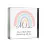 Rainbow Animals Personalised Crystal Token, thumbnail 6 of 7