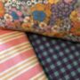 Vintage Floral Organic Cotton Double Duvet Cover, thumbnail 5 of 6