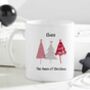 Pink Christmas Tree Mug, thumbnail 1 of 3