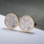 1936 90th Birthday Sixpence Coin Cufflinks, thumbnail 2 of 4