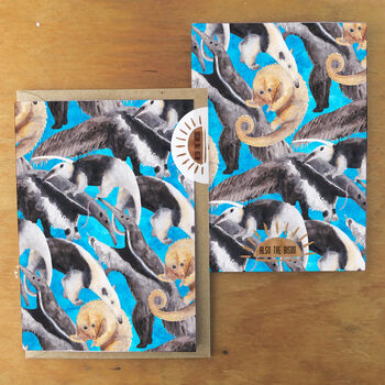 Colony Of Anteaters Greetings Card, 3 of 6