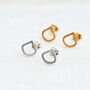 Classic Elegant Teardrop Studs, thumbnail 2 of 5