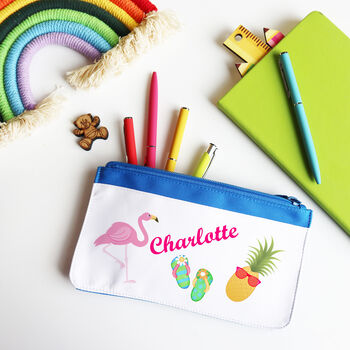 Tropical Personalised Pencil Case, 5 of 11