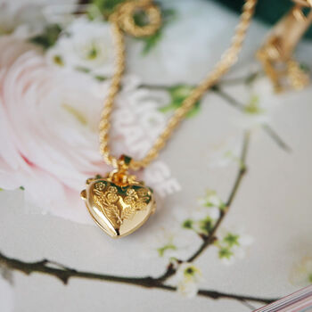 'A Token of Love' Heart Locket Necklace, 11 of 12