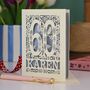 Personalised 60th Birthday Card Papercut Woodland Design, thumbnail 8 of 8