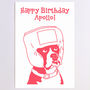 Personalised Boxer Birthday Card, thumbnail 4 of 6