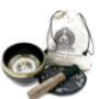 Artisan Tibetan Singing Bowl Gift Set, thumbnail 4 of 9