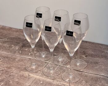 Set Of Six Sparkle Prosecco Glasses, 2 of 4