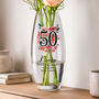 Any Age Floral Birthday Bullet Vase For Her, thumbnail 2 of 2
