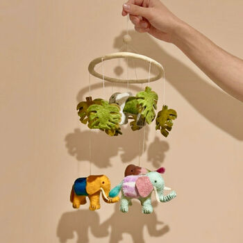 Handmade Felt Baby Cot Mobiles Baby Room Decor, 8 of 12