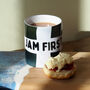 Devon And Cornwall Flag Mug Set: 'Jam First' And 'Cream First', thumbnail 2 of 6