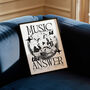 Music Is The Answer Print | Disco Ball | House Music | Music Poster | Wall Art | Groovy | Bold | Typographic | Dj | Wall Decor |, thumbnail 7 of 9
