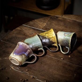 Colourful Ceramic Stoneware Cup, 2 of 8