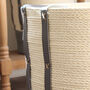 Tall Round Seagrass Storage Basket, thumbnail 4 of 4