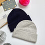 Letterbox Gift Cashmere Ribbed Beanie, thumbnail 1 of 6