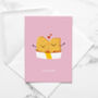 Nugs And Kisses Greeting Card, thumbnail 1 of 2