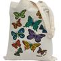 Colour In Butterflies Tote Bag, thumbnail 1 of 6