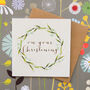 Gold Foiled Christening Card, thumbnail 3 of 3