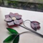 Hellebore Glass Flower Stem, thumbnail 2 of 4