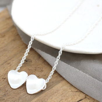 Silver Heart Necklace. Valentines Gift, 8 of 12