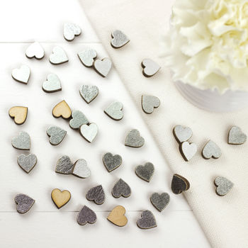 Silver Scatter Hearts For Weddings And Occasions, 2 of 3