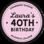 Personalised Bold Birthday Giant Lollipops Set, thumbnail 3 of 5