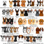 Cute Dog Breed Cushion Cover Personalised, thumbnail 5 of 11