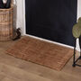Sandsend Natural Handwoven Jute Door Mat, thumbnail 1 of 3