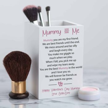 Personalised Make Up Brush Poem Pot, 3 of 3