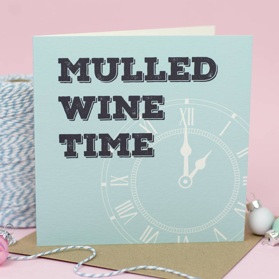 Image of Mulled Wine Christmas Card