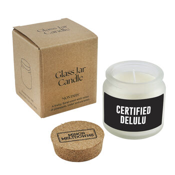 Certified Delulu Scented Jar Candle • Gift Boxed, 2 of 2