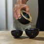 Lucky Golden Coin Cat Tea Set With Teapot And Teacups, thumbnail 3 of 6