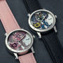 Bertha Betsy Ladies Leather Strap Watch, thumbnail 2 of 6