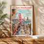 San Francisco, California Poster, thumbnail 3 of 10