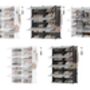 Six/Eight Slot Interlocking Shoe Rack Cabinet Organiser, thumbnail 8 of 8