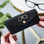 Leather Embossed Glasses Case, thumbnail 2 of 3