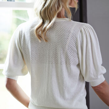 Cissy Pointelle Top, 2 of 11