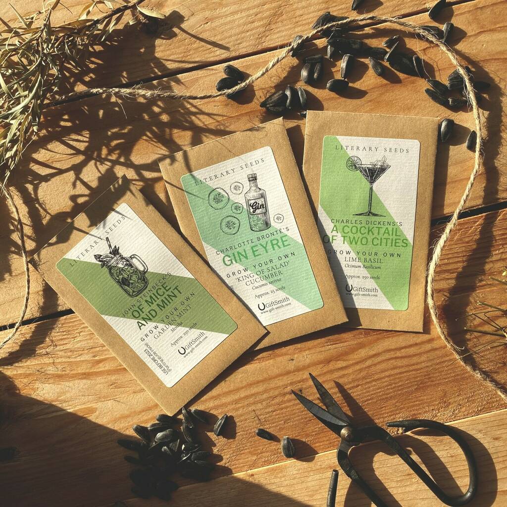 Literary Seeds: Grown Your Own Cocktail Garden, 1 of 3