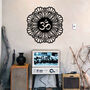 Wooden Om Sign Wall Art Home Hanging Decoration, thumbnail 5 of 11