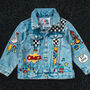 Baby Boy Personalised Hand Painted Denim Jacket, thumbnail 3 of 11