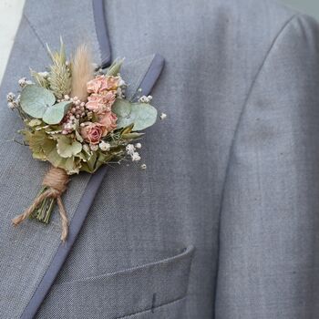 Wedding Bouquet, Buttonhole, Hair Pin Hydrangea Rose, 3 of 4