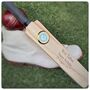 Personalised Mini Cricket Bat With Clock, thumbnail 1 of 11