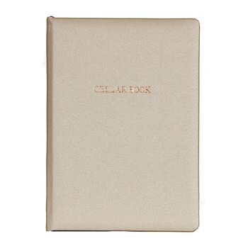 Personalised Luxury Buckram Wine Cellar Book, 7 of 11