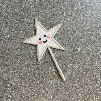 Star Wand Iron On Patch, 2 of 4