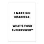 'I Make Gin Disappear' Print, thumbnail 2 of 2