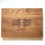 Two Turtles Personalised Chopping Board, thumbnail 4 of 5
