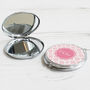 Personalised Clover Compact Mirror, thumbnail 6 of 6