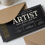 Concert Or Show Ticket Gift Voucher Scratch Reveal, thumbnail 4 of 9