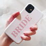 Bride Phone Case For iPhone And Samsung, thumbnail 4 of 5