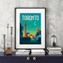 Toronto Art Print, thumbnail 1 of 4